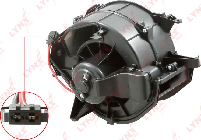 Вентилятор, мотор печки (отопителя) салона LYNXauto. Артикул RF-1842