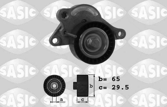 Натяжной ролик (натяжитель) приводного клинового зубчатого ремня Sasic. Артикул 1624016