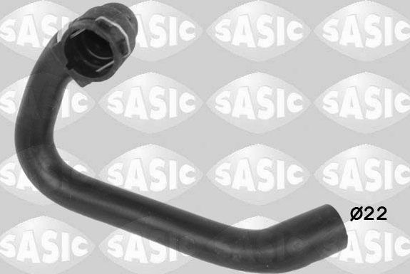 Патрубок радиатора (системы охлаждения) Sasic. Артикул 3406403