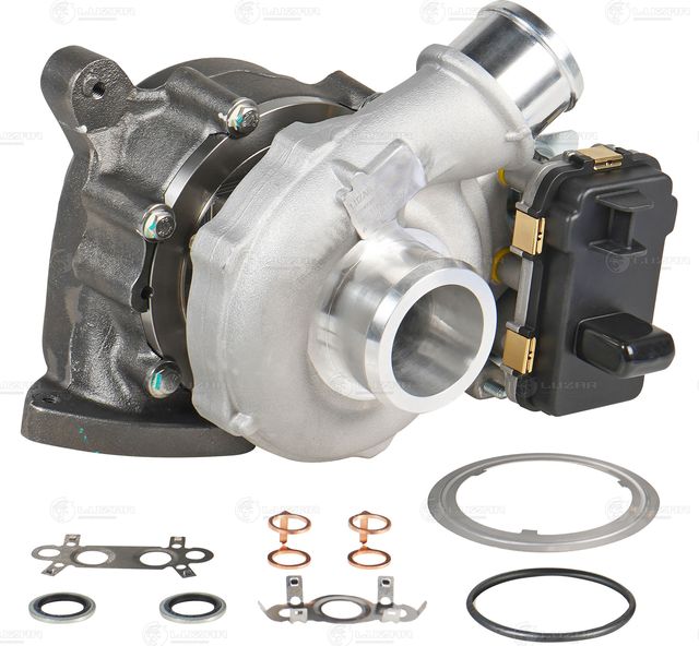 Турбокомпрессор LAND ROVER FREELANDER II (06-) 2.2D [224DT] (тип TD04L4) Luzar. Артикул LAT 1001