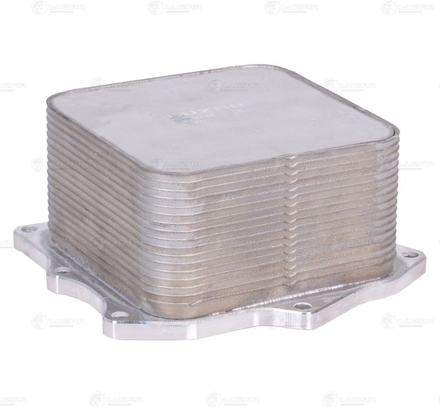 Радиатор масляный (маслоохладитель) для двигателя Luzar для ГАЗ ГАЗель 2010-2013. Артикул LOc 0324