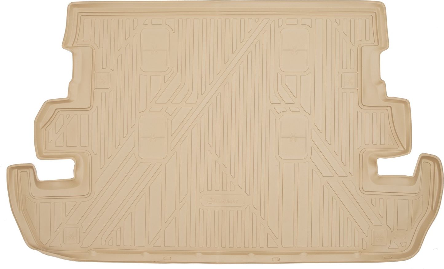 Коврик Element для багажника Toyota Land Cruiser 200 7-мест. 2007-2021 БЕЖЕВЫЙ. Артикул NLC.48.17.B13b
