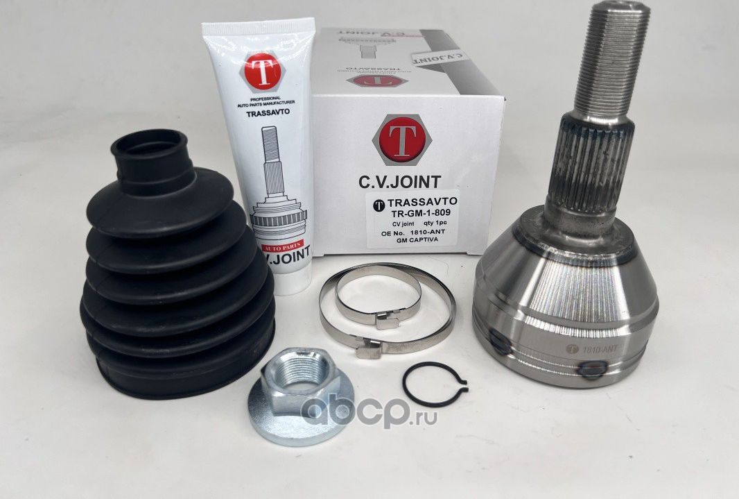 ШРУС наружный | перед прав/лев | 30/34 (Trassavto). Артикул TRGM1809