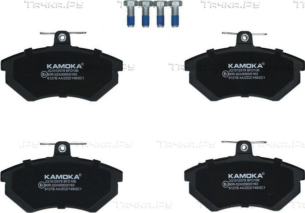 Тормозные колодки Kamoka. Артикул JQ1012578