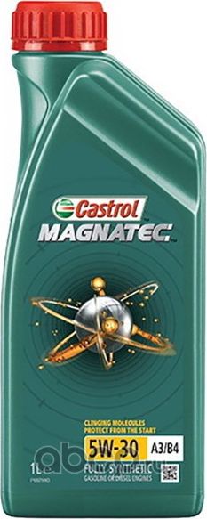 Масло моторное CASTROL Magnatec Stop-Start A3/B4 5W30 1л. Артикул 153F0F
