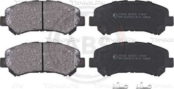 Тормозные колодки ABS. Артикул 37625