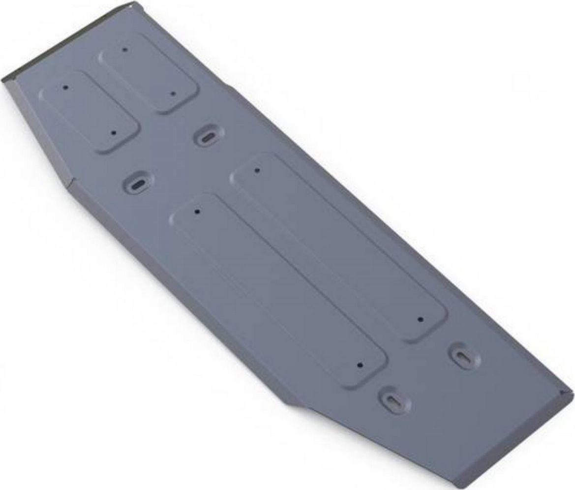 Защита алюминиевая Rival для топливного бака Toyota Hilux VIII 4WD 2015-2018 2018-2026. Артикул 333.9505.1