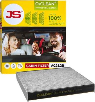 Салонный фильтр JS Asakashi. Артикул AC212B