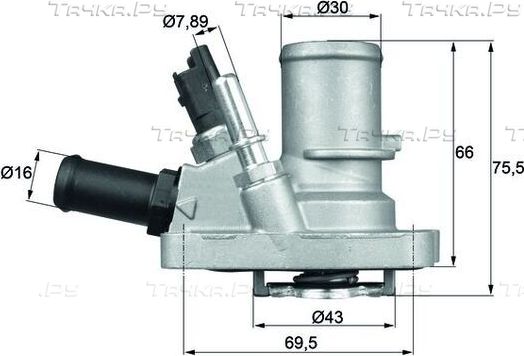 Термостат Mahle Behr для Fiat Panda II 2006-2012. Артикул TI 144 88