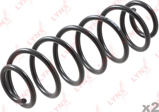 Пружина подвески LYNXauto задняя для Ford Fusion I 2004-2012. Артикул SC-2272