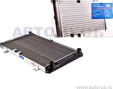 Радиатор охлаждения двигателя Lada. Артикул 11180130101200