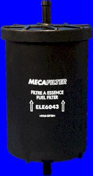 Топливный фильтр MecaFilter для Alpine A610 1991-1995. Артикул ELE6043