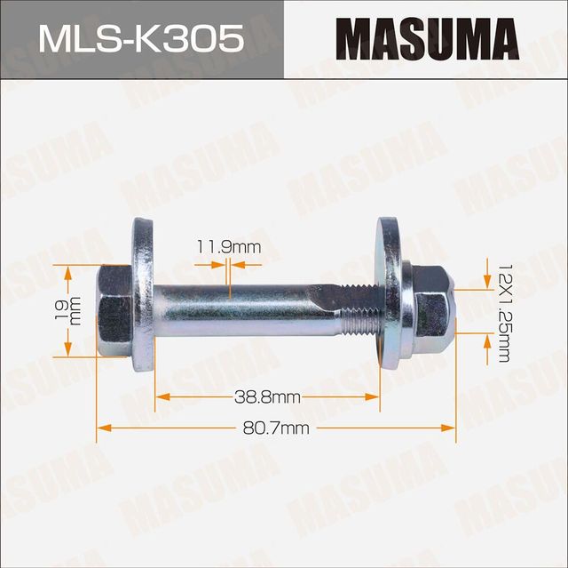 Болт развальный Masuma. Артикул MLS-K305