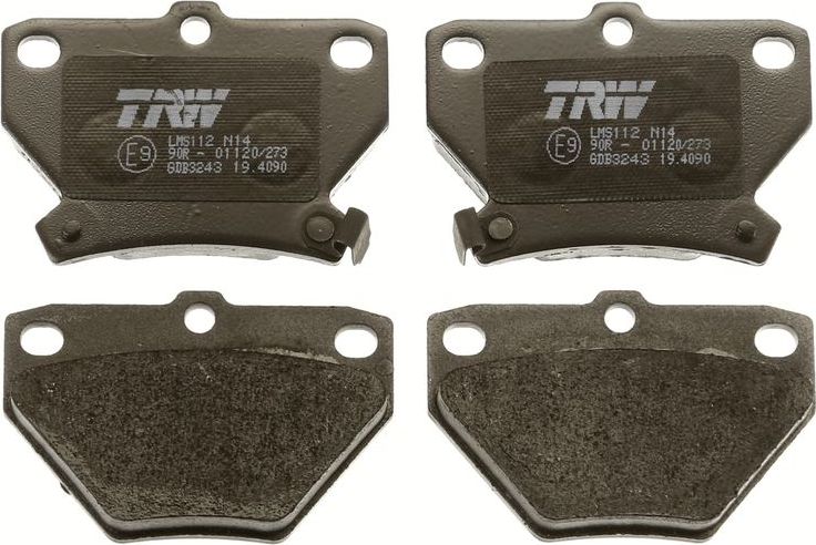 Тормозные колодки TRW COTEC. Артикул GDB3243