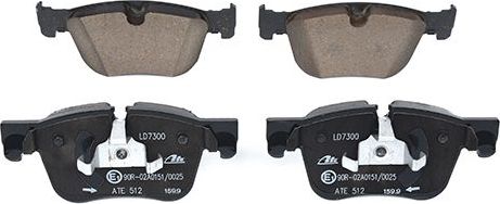 Тормозные колодки ATE Ceramic. Артикул 13.0470-7300.2