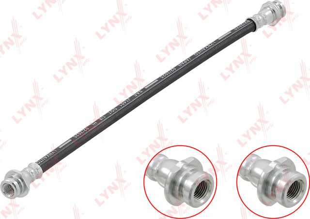 Тормозной шланг LYNXauto задний правый для Nissan Almera N16 2000-2006. Артикул BL-4204