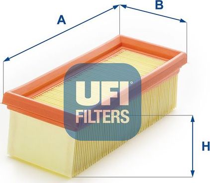 Воздушный фильтр UFI. Артикул 30.163.00