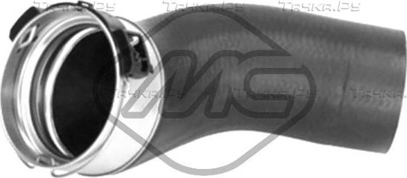 Патрубок интеркулера Metalcaucho для Volvo V60 II 2018-2026. Артикул 94437