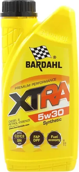 5W30 XTRA C2/C3, SN 1L (синт. моторное масло) (Bardahl). Артикул 34111