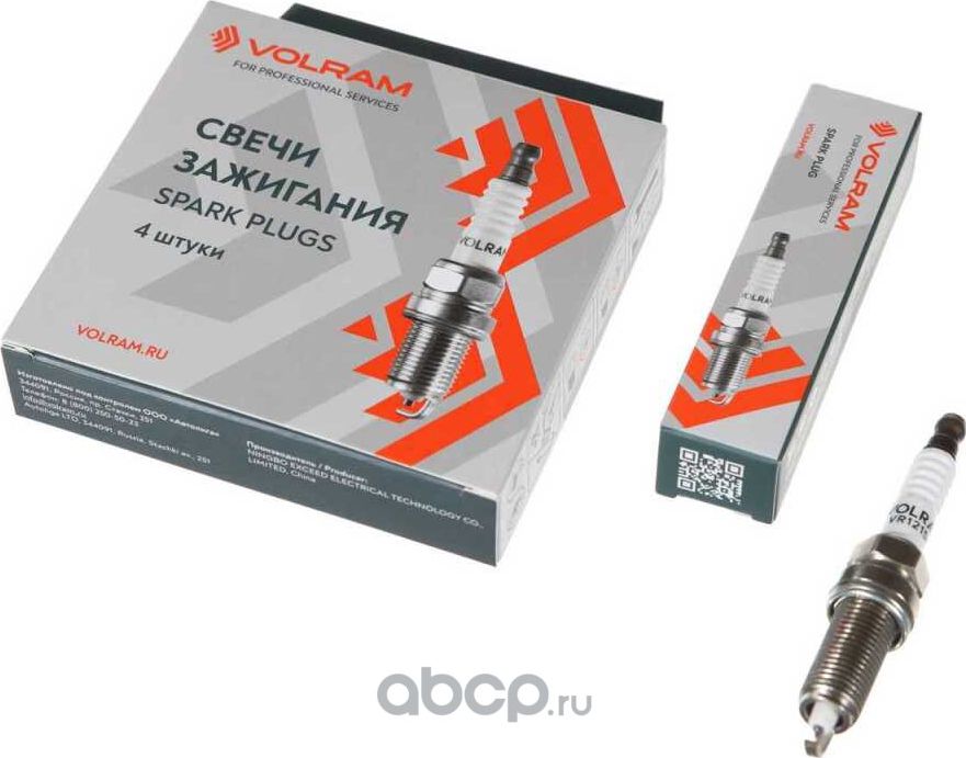СВЕЧА ЗАЖИГАНИЯ NISSAN X-TRAIL 2.0 07-13, RENAULT MEGANE 2.0 09-, платина+платин (Volram). Артикул VR12158