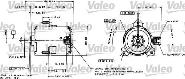 Вентилятор охлаждения двигателя Valeo для Renault Laguna I 1994-2000. Артикул 698085