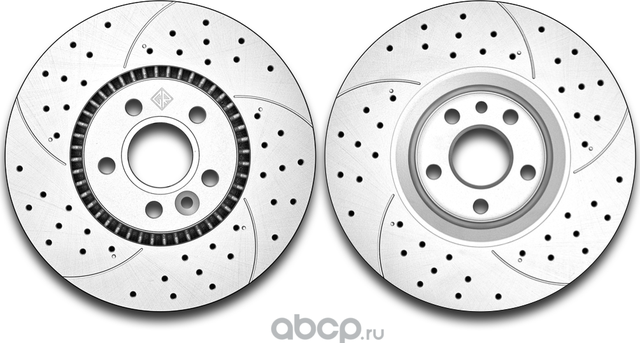 Тормозной диск Gerat DSK-F240P (передний) Platinum Gerat. Артикул DSKF240P