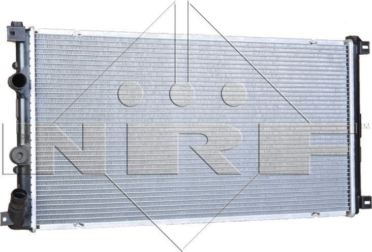 Радиатор охлаждения двигателя NRF (алюминий). Артикул 58324