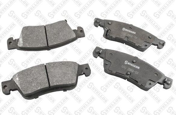 Тормозные колодки Stellox передние для Talbot Horizon 1979-1981. Артикул 000 286B-SX