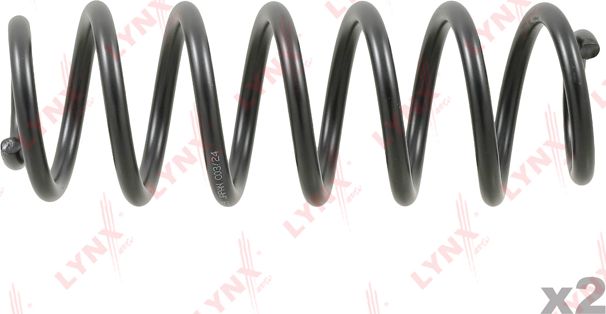 Пружина подвески LYNXauto задняя для Peugeot 307 I 2002-2009. Артикул SC-2559