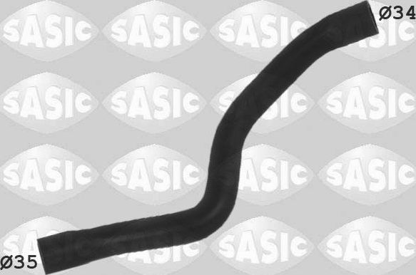 Патрубок радиатора (системы охлаждения) Sasic. Артикул 3406358