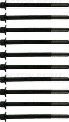 Комплект болтов ГБЦ Victor Reinz для Mazda 6 II (GH) 2008-2013. Артикул 14-10172-01