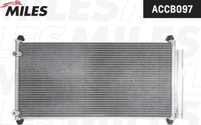 Радиатор кондиционера (конденсатор) Miles для Toyota Verso I 2009-2018. Артикул ACCB097