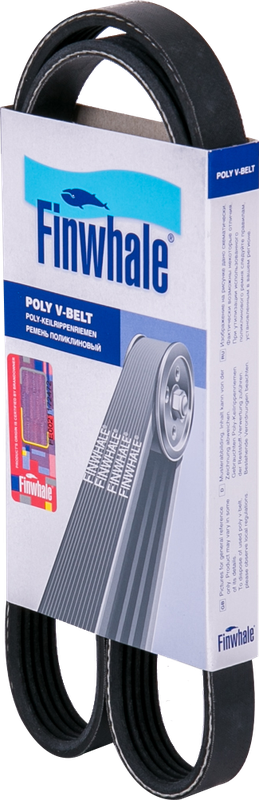 Приводной ремень поликлиновой Finwhale для Daewoo Lanos 1997-2008. Артикул BP5PK1005