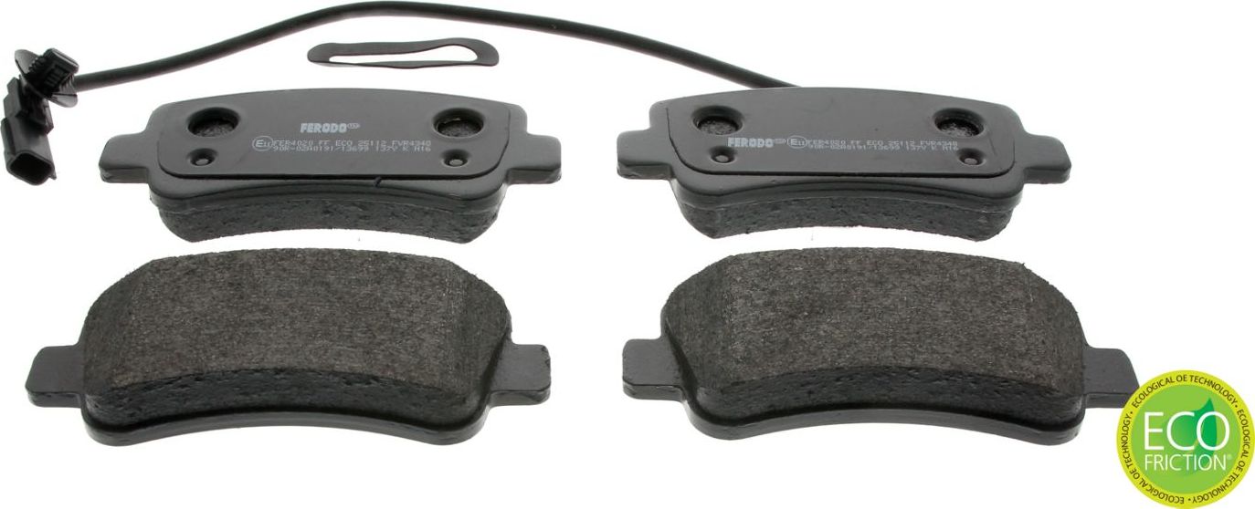 Тормозные колодки Ferodo Premier Eco Friction. Артикул FVR4348