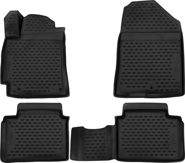 Коврики 3D Format c повышенной износостойкостью для салона Hyundai Elantra VI седан 2015-2020. Артикул FORMAT.CARHYN00005