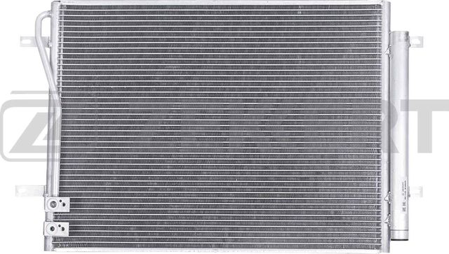 Радиатор кондиционера (конденсатор) Zekkert (алюминий) для Volkswagen Passat B8 2014-2026. Артикул MK-3189