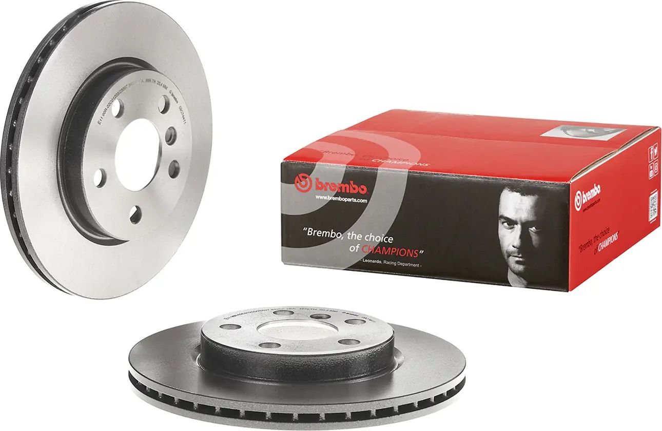 Тормозной диск Brembo PRIME LINE - UV Coated. Артикул 09.C744.11