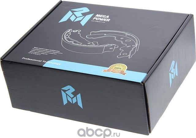 Колодки тормозные VW Caddy,Polo Sedan SKODA Octavia (96-) задние барабанные (4шт (Megapower) Megapower. Артикул 35033137