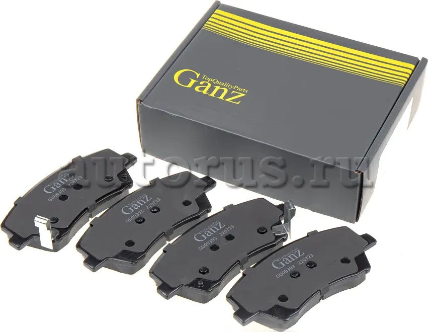 Колодки передние (Ganz). Артикул GIJ09393