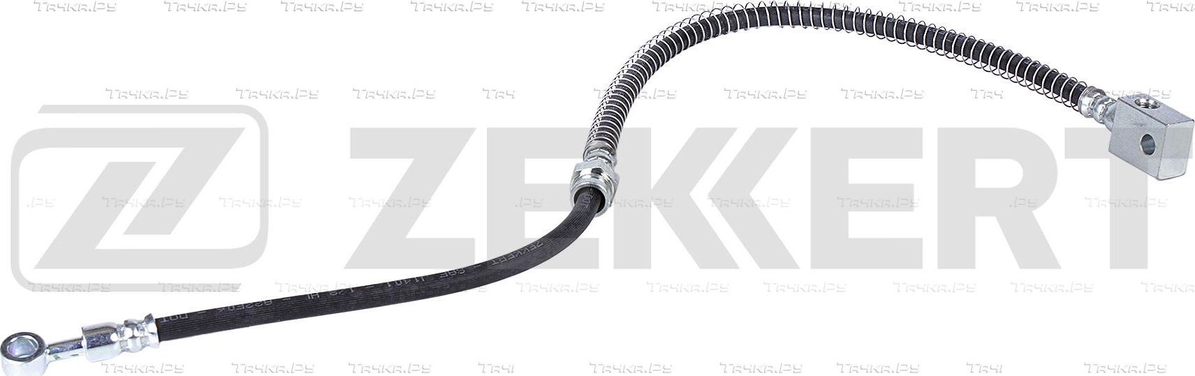 Тормозной шланг Zekkert передний левый для SsangYong Rexton I 2006-2012. Артикул BS-9462