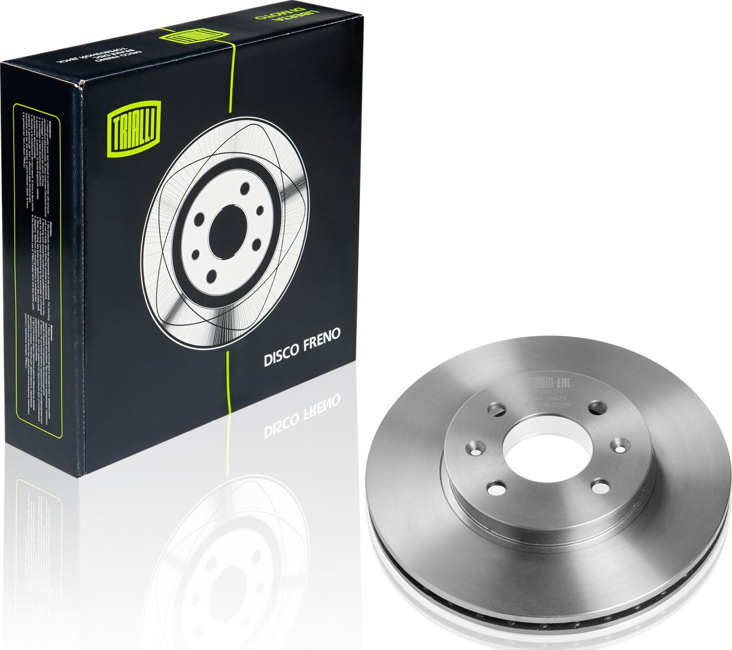 Тормозной диск Trialli. Артикул DF 084710