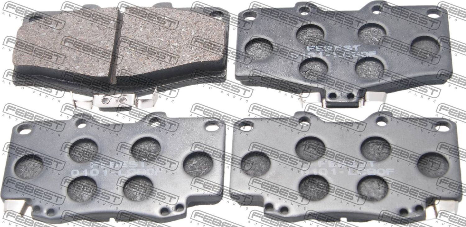 Тормозные колодки Febest. Артикул 0101-LC90F