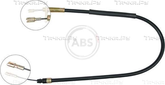 Трос ручника (тросик ручного тормоза) ABS. Артикул K17077
