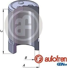 Поршень тормозного суппорта Autofren Seinsa (сталь) задний для Mazda Xedos 9 I 1993-2002. Артикул D025664
