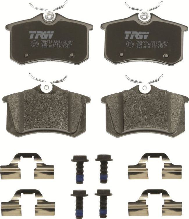 Тормозные колодки TRW COTEC. Артикул GDB1813