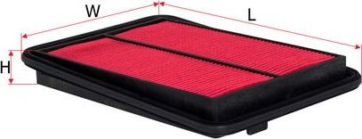 Воздушный фильтр Sakura. Артикул A-61480