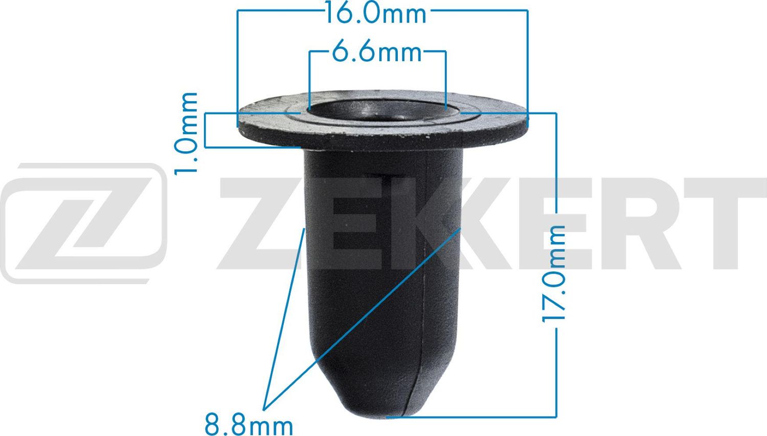 Клипса Zekkert. Артикул BE-3159