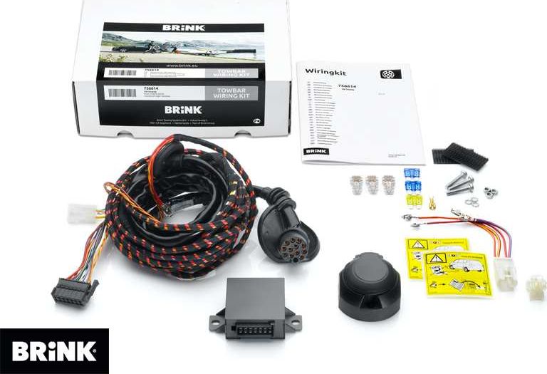 Штатная электрика фаркопа Brink (Thule) (полный комплект) 7-полюсная для BMW 3 G20, G21 2019-2026. Артикул 703543