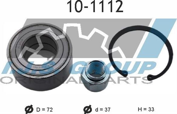 Ступичный подшипник (комплект) IJS Group. Артикул 10-1112