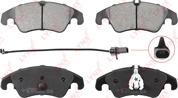 Тормозные колодки LYNXauto. Артикул BD-1236